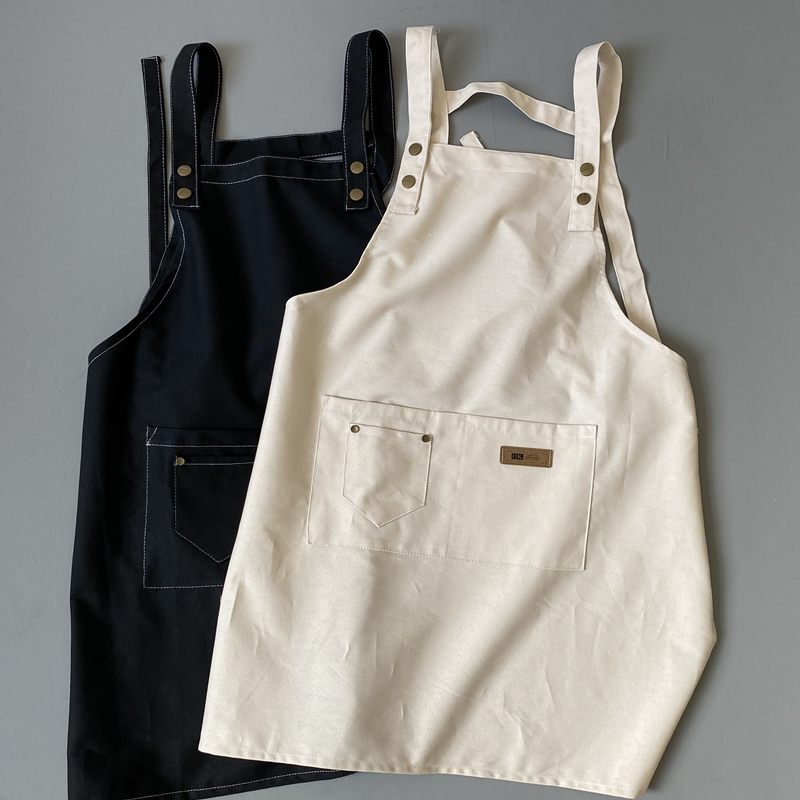 印字美甲奶茶店防水罩衣定制logo