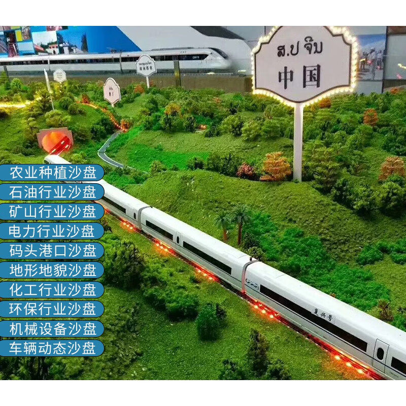 新品定制适用沙盘模型定制建筑楼盘户型地形地貌立体场景制作工业