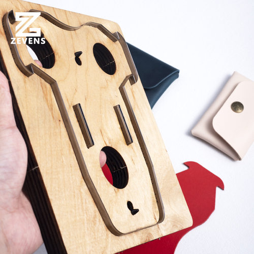 免缝卡包刀模 手工DIY皮革工具 下料方便 皮革包包版型锋利耐用