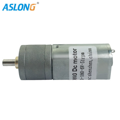 JGA20-180直流减速马达电压6V12V24V微型马达有刷电机转速400rpm