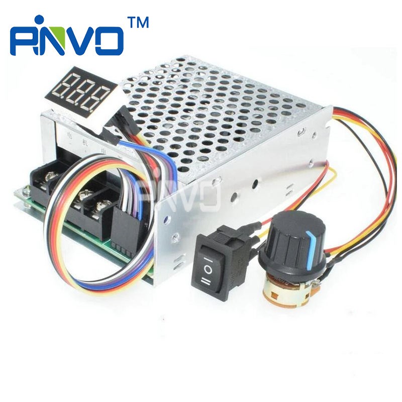 直流电机调速器 驱动模块 正转 反转交换器 数显 12V24V36V48V60A