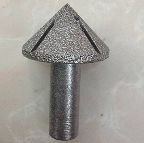 45度斜边刀 台面小斜边修边刀具钎焊金刚石石英石刀——斜刀34mm