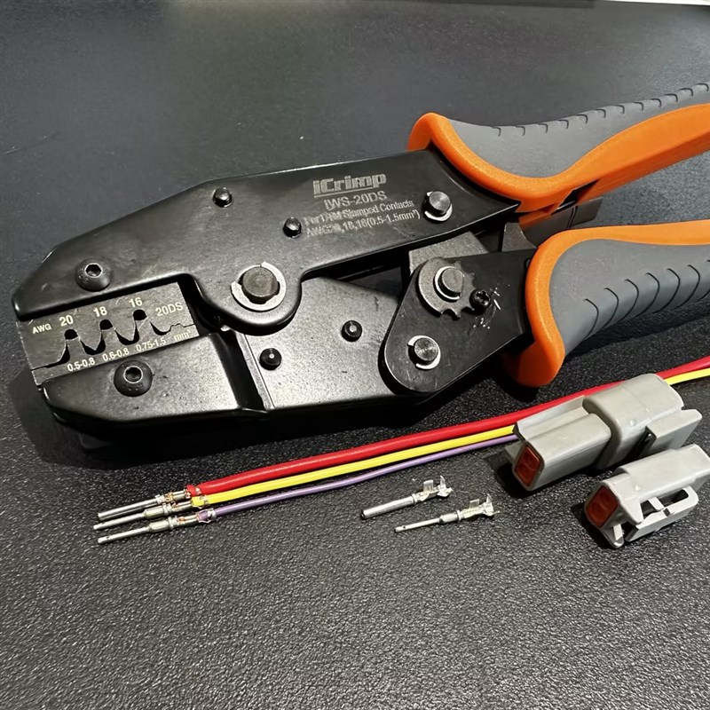 1060-20-0122 德驰型DTM连接器1062-20-0122压线钳压接钳定位功能