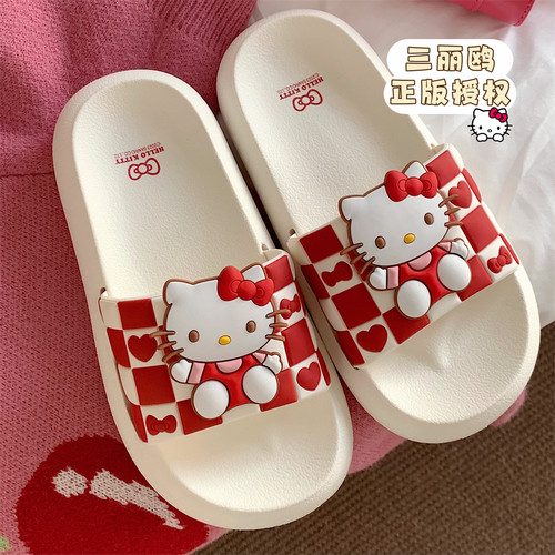 正版授权三丽鸥可爱少女心拖鞋