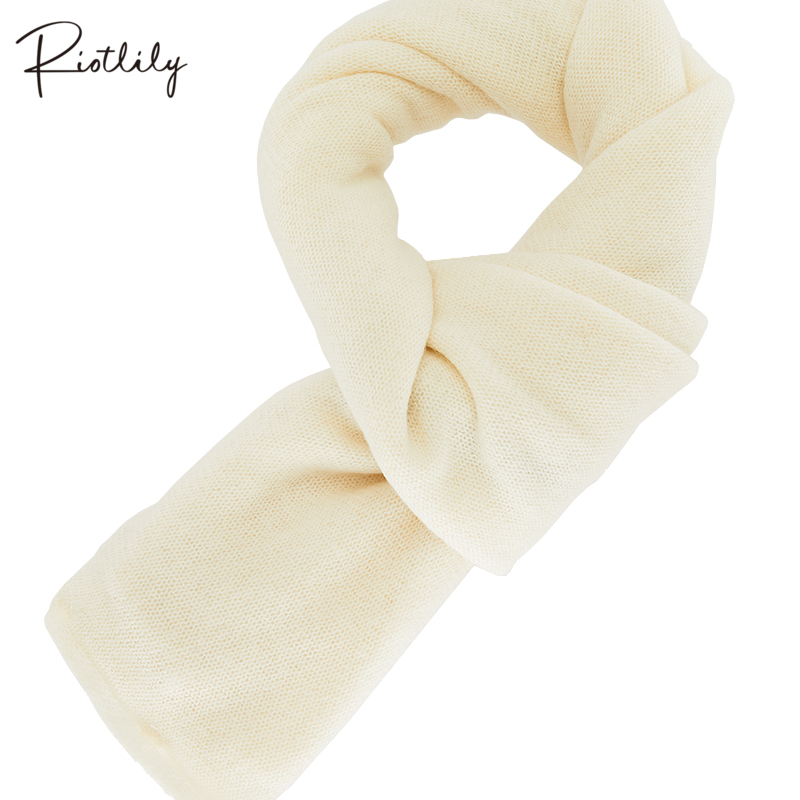 Riotlily/艾特里里黑白经典系列围巾针织氛围感女气质圣诞送女友