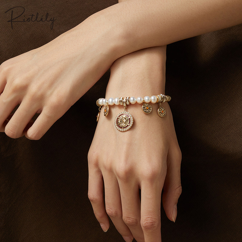 Riotlily/艾特里里莱奥娜系列手链原创设计款送女友圣诞礼物