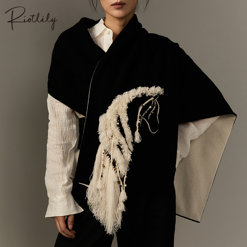 Riotlily/艾特里里第十一匹马系列围巾优雅送女友圣诞礼物