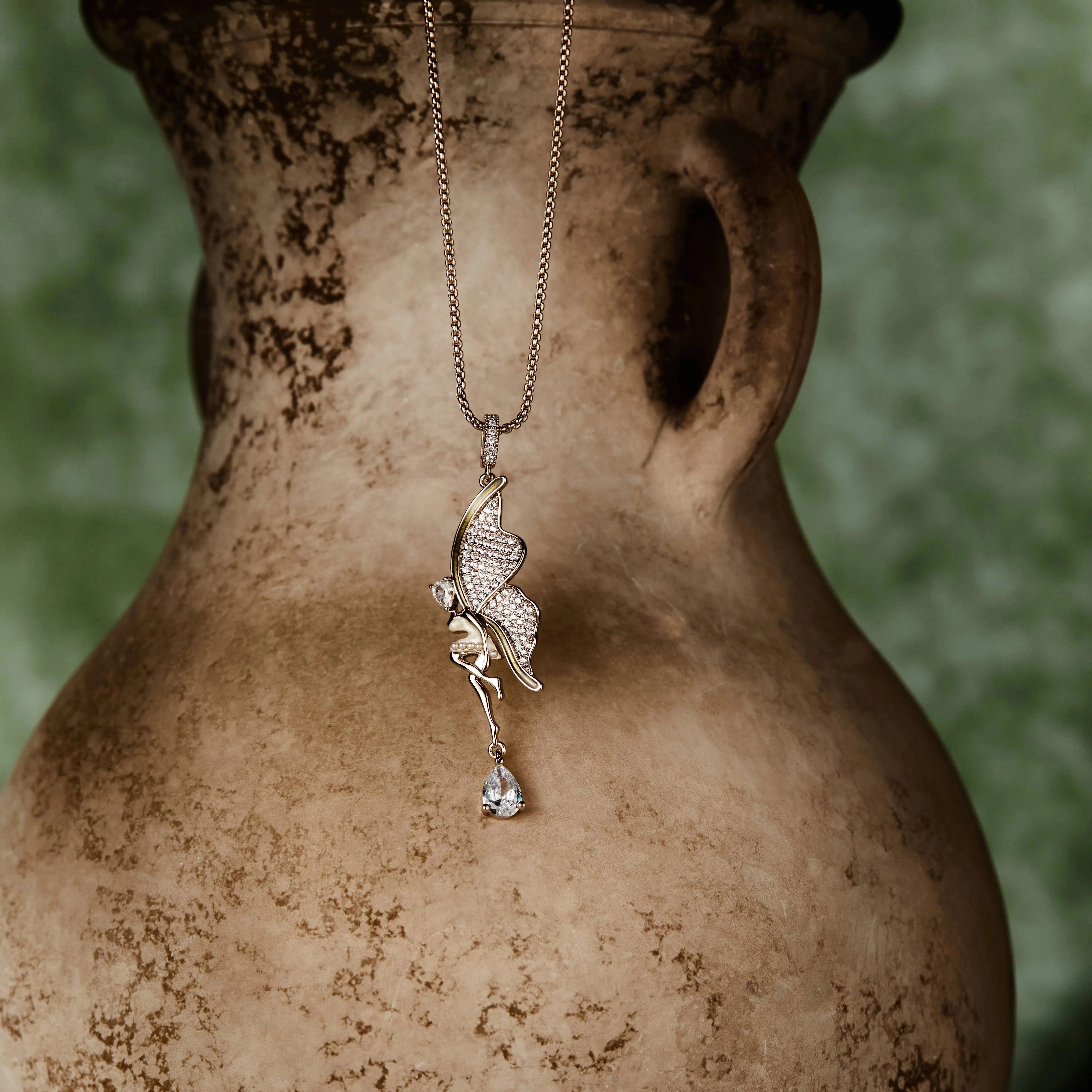 Riotlily艾特里里雪域精灵系列浪漫珍珠灵动项链毛衣链送女友礼物