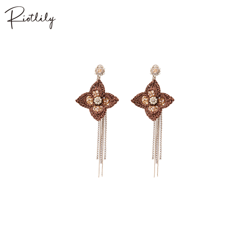 Riotlily/艾特里里桂影瑶光系列耳环时尚送女友礼物