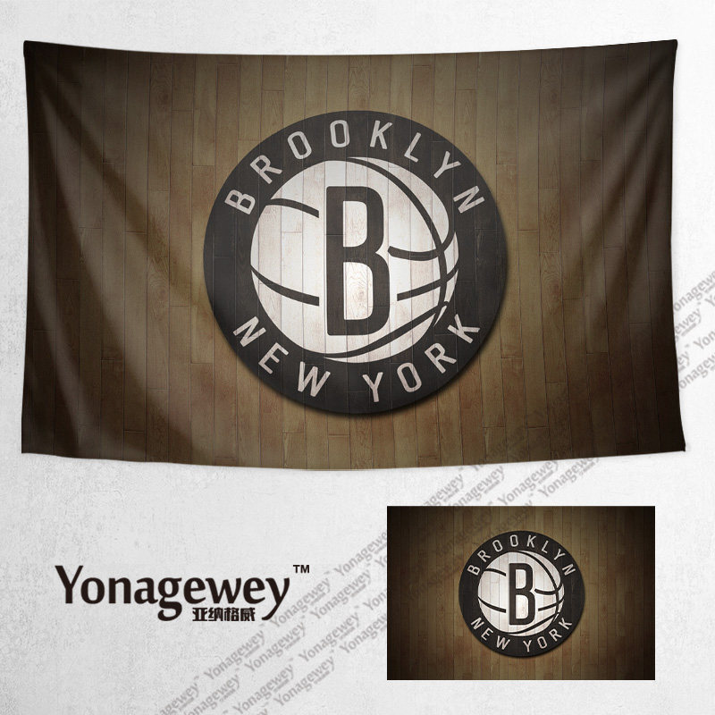 NBA 농구 레이커스 농구 팀 주변 장식 그림 배경 벽 천으로 포스터 매달려 태피스트리