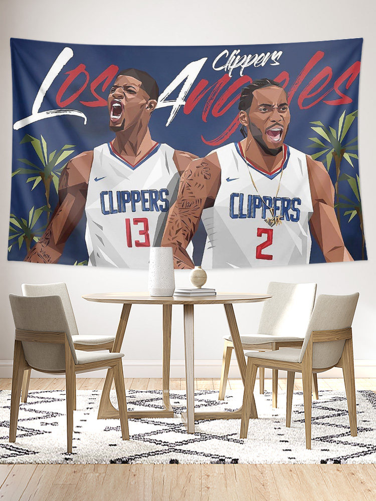 LEONARD KAWHI LEONARD KAWAII 주변 장식 포스터 배경 천으로 매달려 천으로 벽 취재 태피스트리 그림