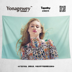 Iggy Azalea伊基阿塞莉娅女说唱歌手写真装饰背景墙布海报挂布毯