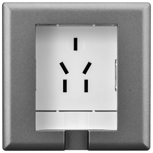 嵌入式插座冰箱专用插座86型暗装开关面板墙壁内凹隐藏形插座五孔