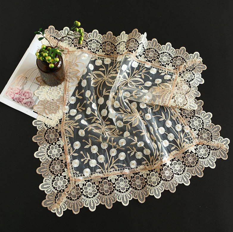 纱蕾丝电视床头柜多用5156欧式复古田园玻璃盖巾茶几布防尘保护罩|ruв категории домашний ткань, пылезащитный защитного покрытия, универсальный Геб - от Buy2taobao.com для оказания профессиональной услуги покупки агента Taobao