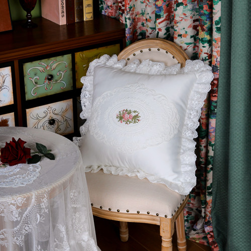 朵忆姿抱枕家居沙发腰枕法式浪漫