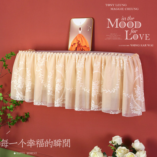 朵忆姿布艺空调防尘罩开机不取