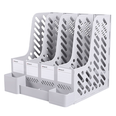 加厚文件架筐子多层四栏文件框