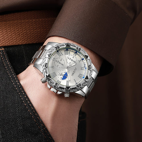 Men's New Fashion Calendar Quartz Watch Men's Edition