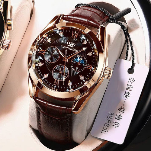 Waterproof luminous men'watch gift set for boyfriend or dad