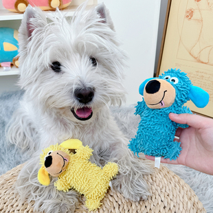 狗狗玩具怪叫发声小狗耐咬磨牙洁齿幼犬自嗨解闷神器消耗体力比熊