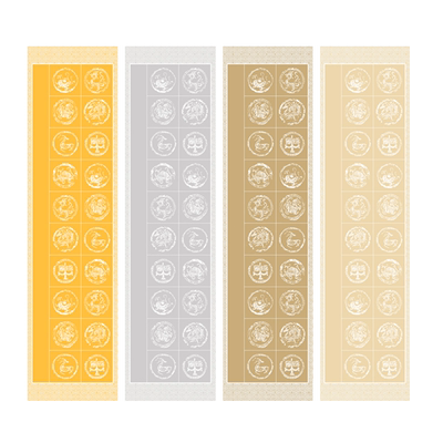 瓦当宣纸半生熟书法考级专用纸