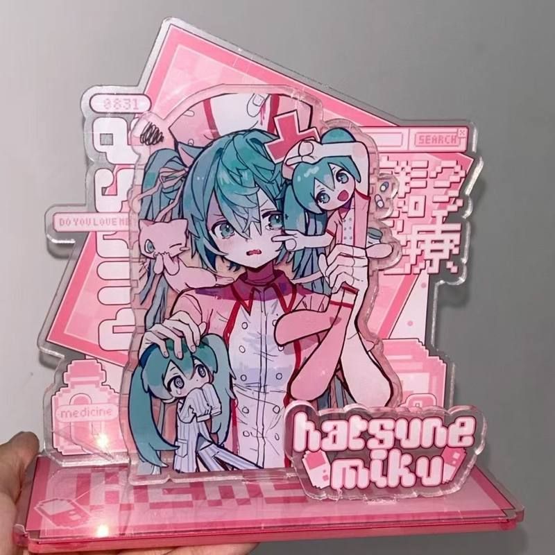 桌面亚克力周边miku立牌初音未来