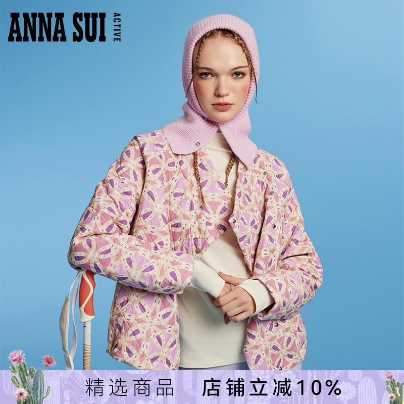 ANNASUI轻薄梭织夹棉外套
