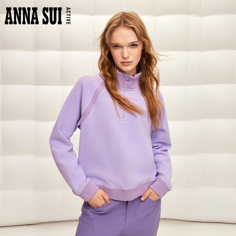 ASA探索系列翻领摇粒绒卫衣