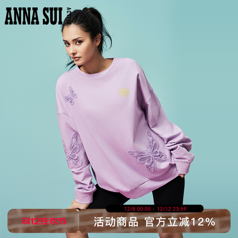 ANNASUI女士长袖卫衣t恤