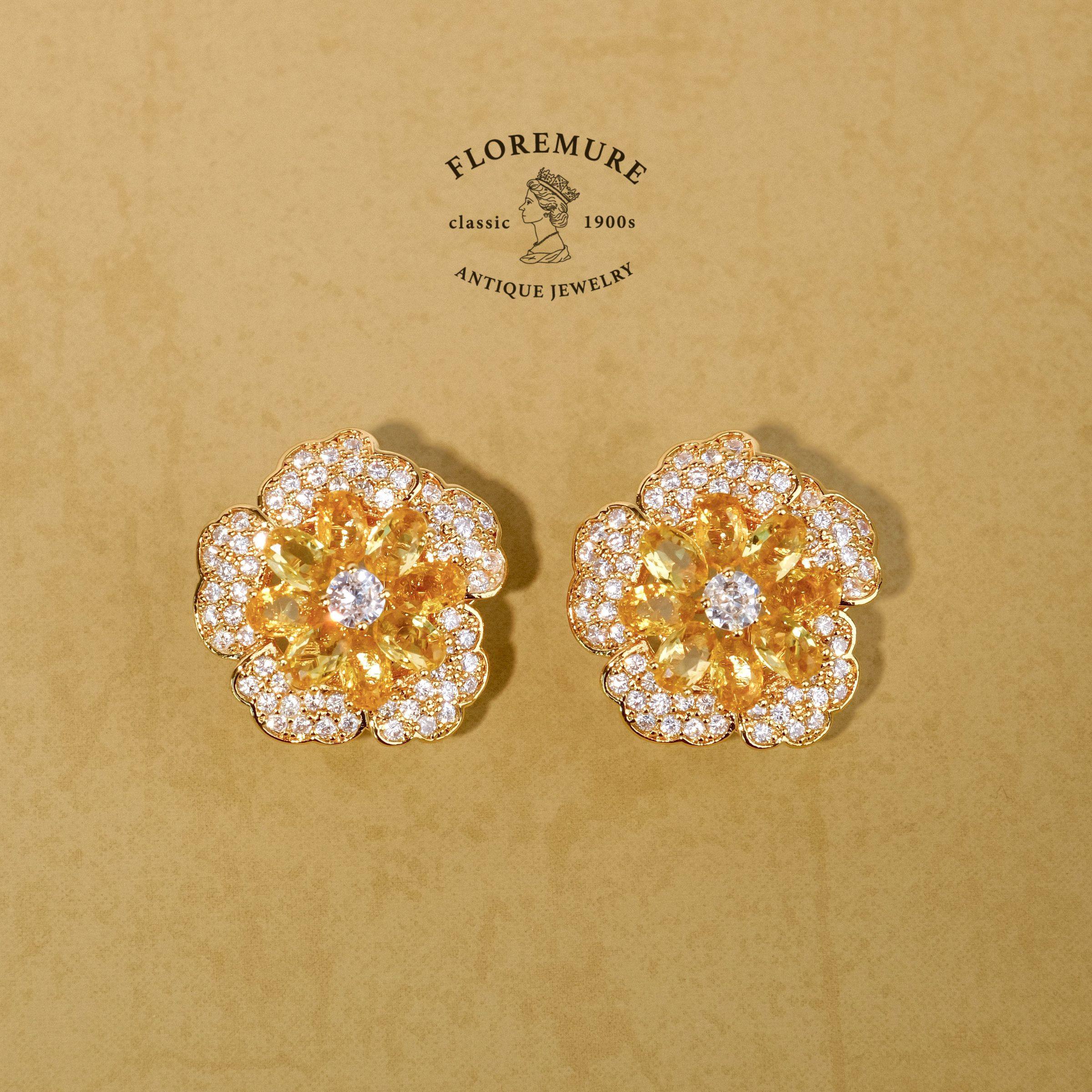 梵克*宝高级珠宝山茶花系列嫩黄