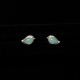 Vintage古着 Turquoise bird耳饰