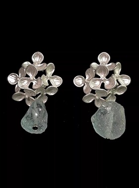 Vintage古着 Icebloom Bouquet耳饰