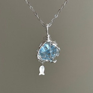 ice fish butterfly项链 Summer 手工