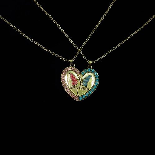 Vintage古着 Pieces of love项链