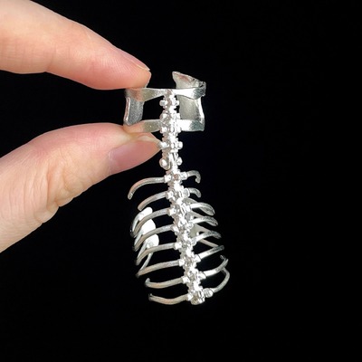 Vintage古着 Skeletal Remains戒指