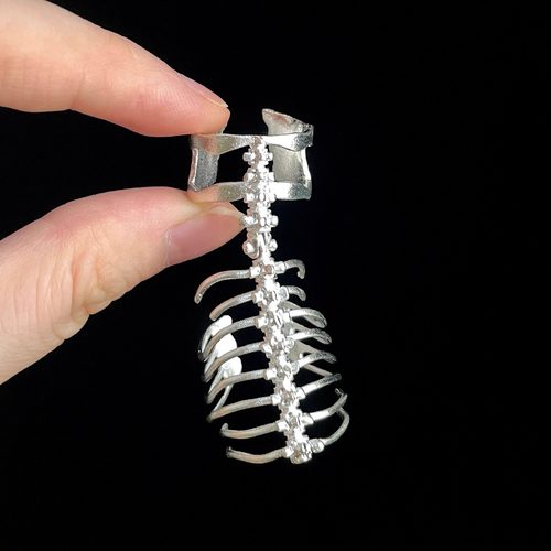 Vintage古着 Skeletal Remains戒指