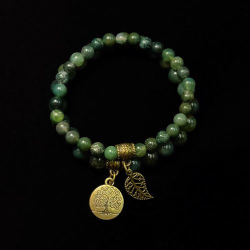 Vintage古着 Tree of life leaves手串