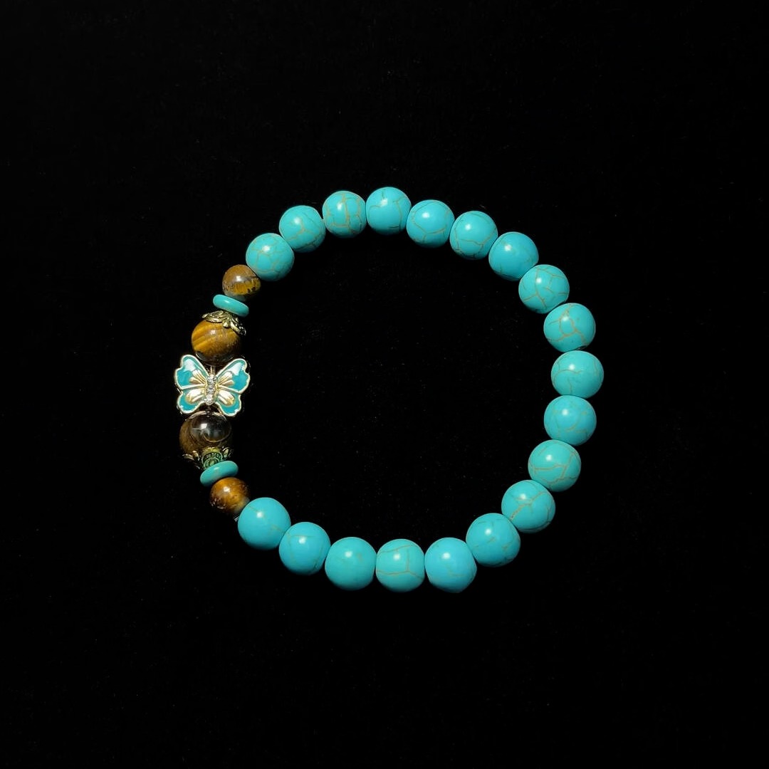 Vintage古着 Turquoise butterfly手串