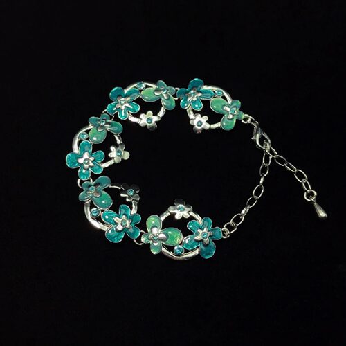 Vintage古着 Green new flowers手链