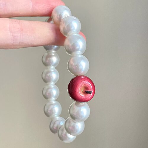 Vintage古着 Candied Pearl Apple手串