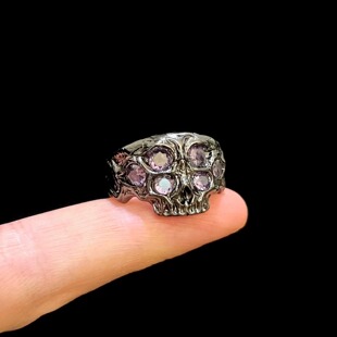 Vintage古着 Hex-Ocular Skull戒指