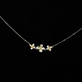 Vintage古着 gardenia项链 The time