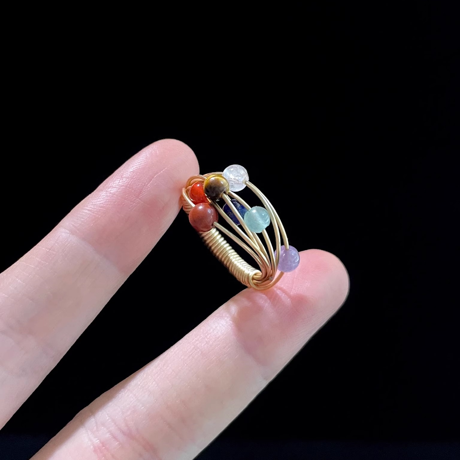 Vintage古着 Tourmaline Planet戒指