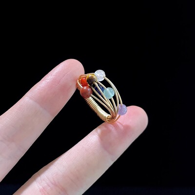 Vintage古着 Tourmaline Planet戒指