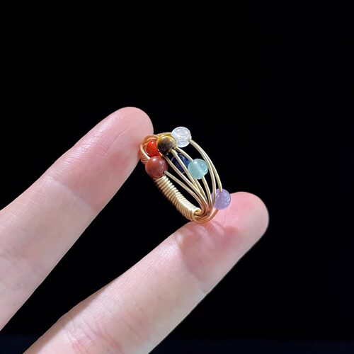 Vintage古着 Tourmaline Planet戒指