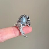 Vintage古着 Dragon戒指 Grayscale