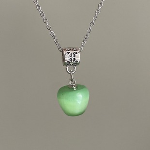 Soda项链 Apple Vintage古着 Green