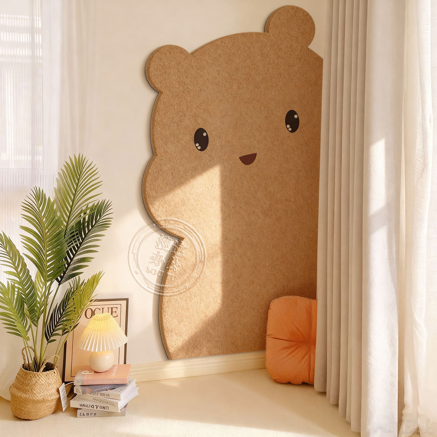 毛毡板墙贴照片墙展示墙背景板