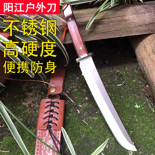 龙泉刀高硬度m390粉末钢龙骨一体刀高锰钢水果刀具防身长款刀军工