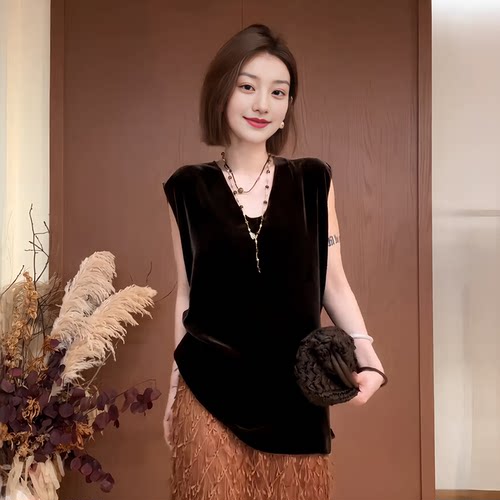 胖mm显瘦叠穿高级感上衣